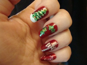 Nail Design Ideas 2012 15 simple easy christmas nail art designs ideas Christmas Nail Design Ideas 2012 Nail Design Ideas 2012 christmas nail ideas Christmas Nail Design Ideas 2012