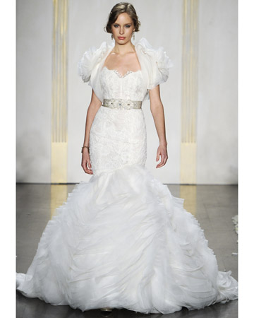 Winter Wedding Gown on Winter Wedding Dresses 2012