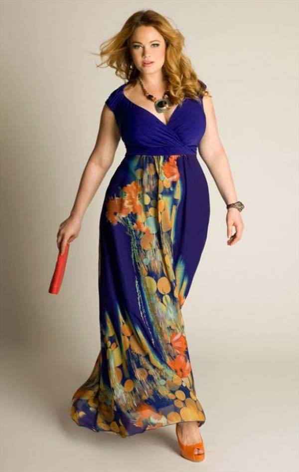 Plus Size Maxi Dresses 2014_18