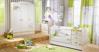 strawberry baby room