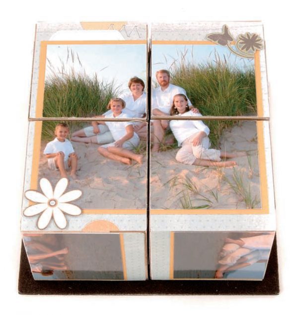 Photo Cube Puzzle