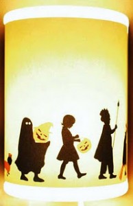 Halloween Parade Wall Lamp