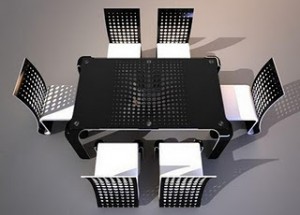Elegant Dining Set by Svilen Gamolov