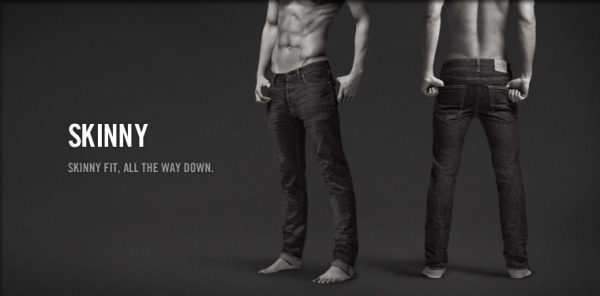 abercrombie & fitch mens jeans