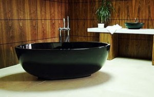 Modern Compact Freestanding Bathtub