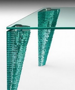 Artistic Glass Table from Fiam