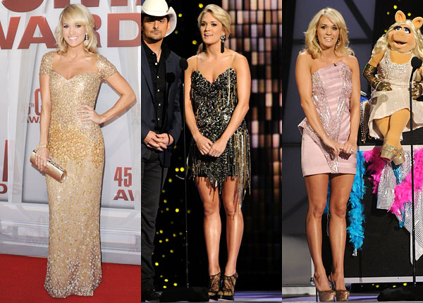 Carrie Underwood CMA Awards 2011 Dresses