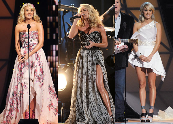 Carrie Underwood CMA Awards 2011 Dresses_1