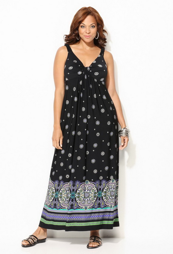 Plus Size Maxi Dresses 2012