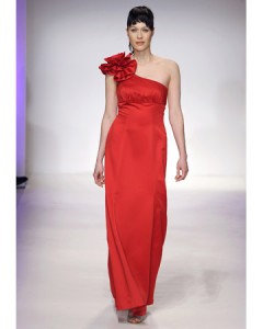red party dresses for christmas parties