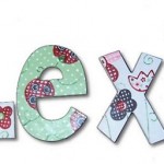 Hand Painted Wood Letters for Nurseries and Children's Rooms