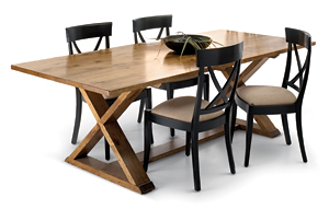 Quality Solid Wood Dining Room Tables by Woodcraft
