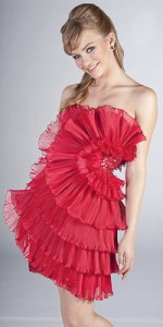 valentine's day red dresses 2012_2
