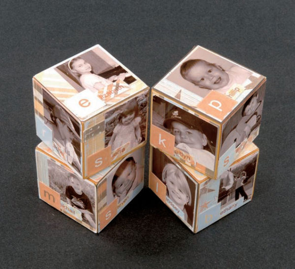 Wooden Photo Cubes-1