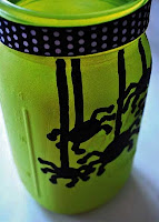 Halloween Glass Jar Lanterns