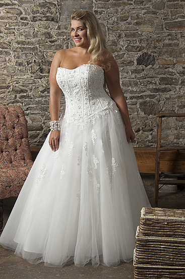 Plus Size Wedding Dresses by Callista