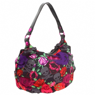 Betseyville Heart-y Head Hobo Bag- Black Mother's Day 2012