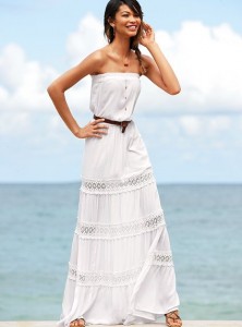 Victoria’s Secret White Summer Dresses 2012