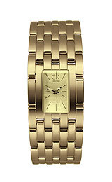 Mother’s Day Fashion Gifts-Calvin Klein Women's 'Braid' Yellow Goldplated Stainless Steel Quartz Watch Gold Stainless Steel