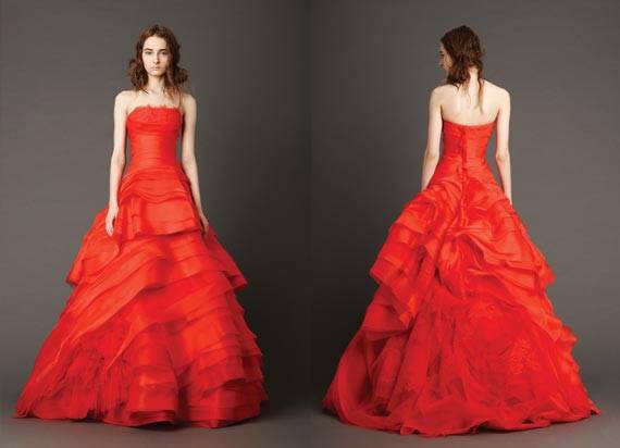 Vera Wang Wedding Dresses 2013 Spring Collection