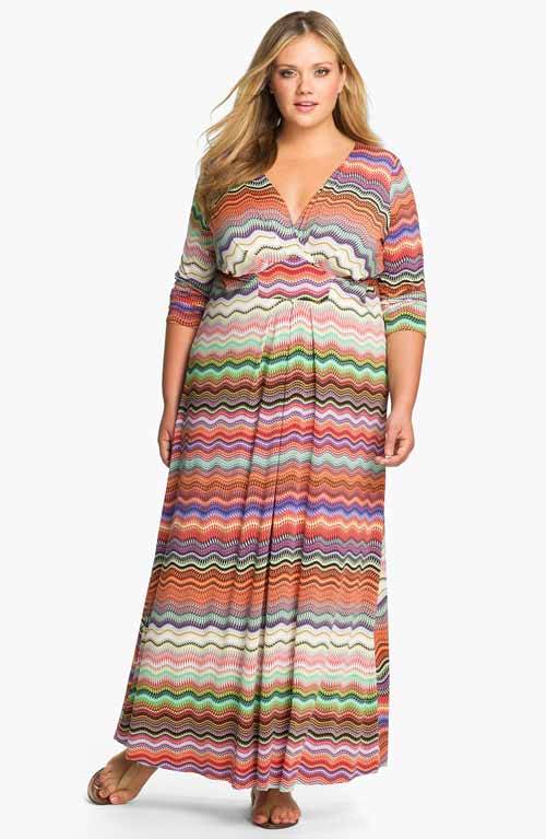 Cute Plus Size Summer Maxi Dresses