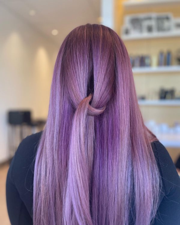Purple Ombre Hair Color