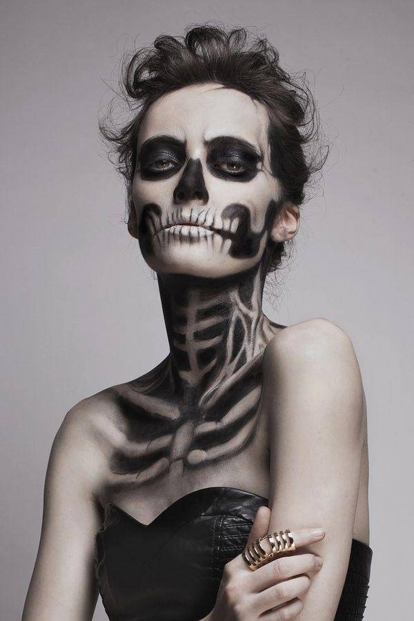 Skulls and Bones - Halloween Makeup Ideas 2013