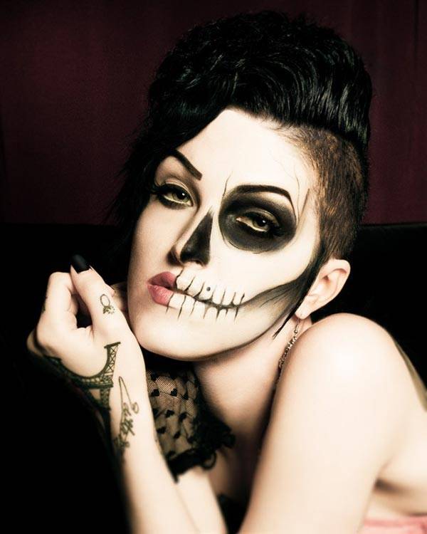 Skulls and Bones - Halloween Makeup Ideas 2013
