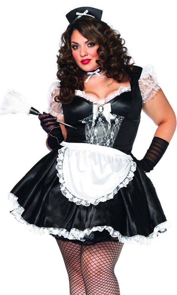 Sexy Maid - Plus Size Halloween Costumes for Women