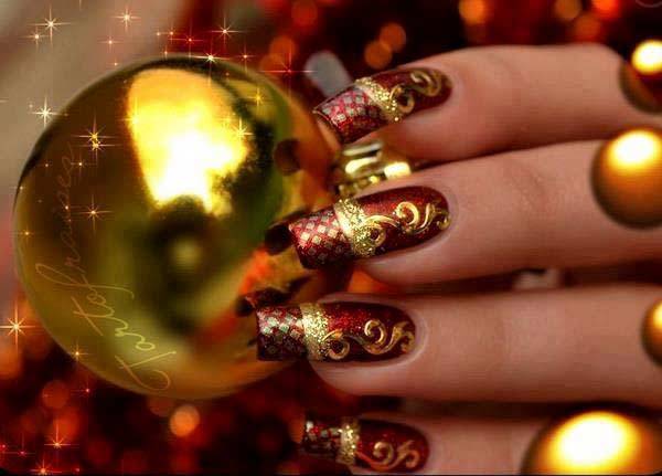 Christmas Nail Art Design Ideas 2013-2014 (1)