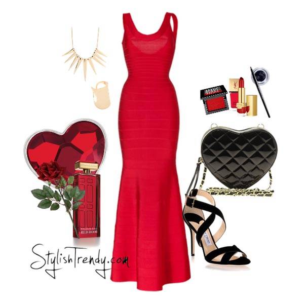 Valentine's Day 2014 Hair, Makeup and Outfit Ideas