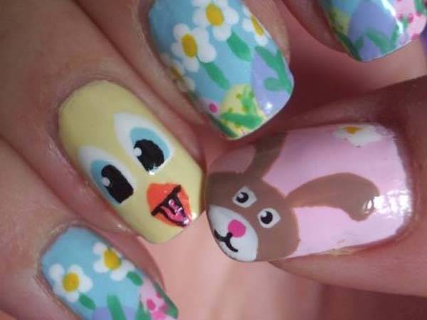 Easter 2014 Nail Art Designs