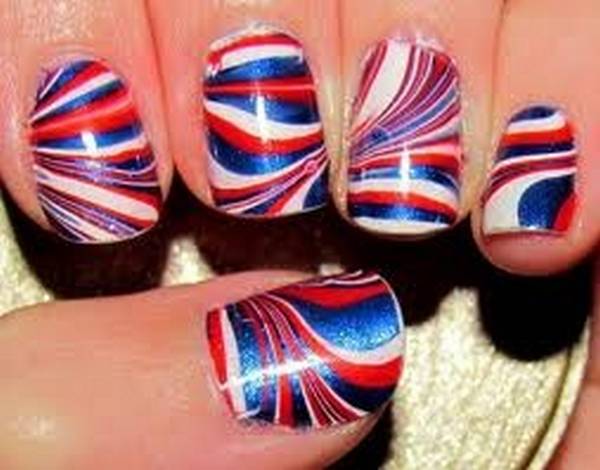 Memorial Day Toe Nail Designs with Patriotic Colors - wide 1