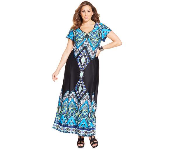 Plus Size Maxi Dresses 2015