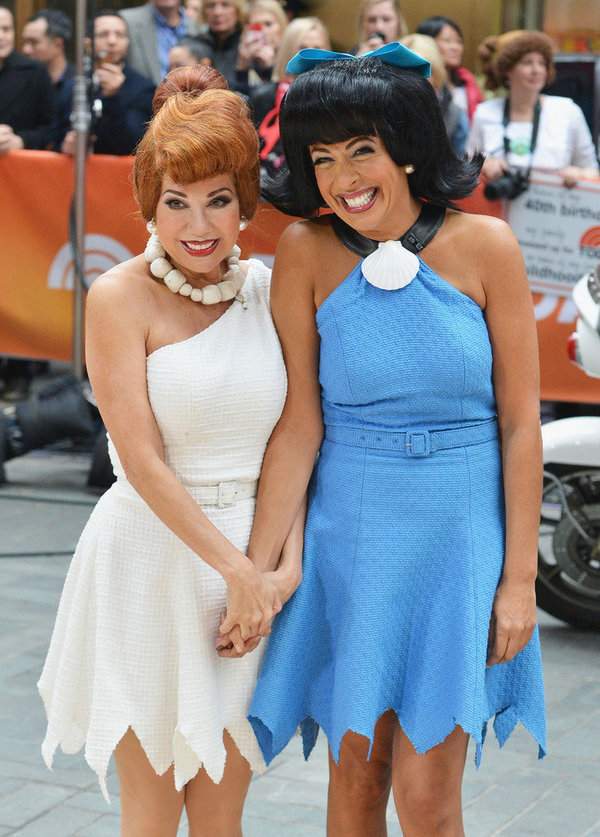 Kathie Lee Gifford and Hoda Kotb as Wilma & Betty