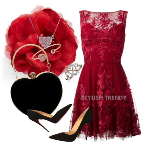 Beautiful Valentine's Day Outfit Ideas