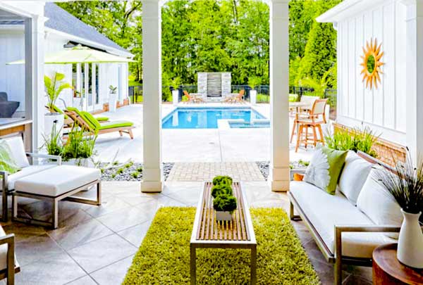 backyard ideas with pool