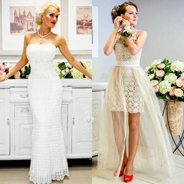 Crochet Dresses — Beach Wedding Crochet Dresses