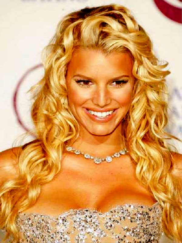 Jessica Simpson Formal Hairstyles
