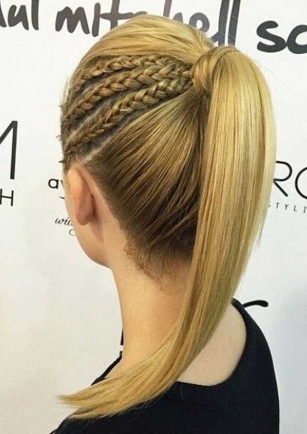 trending ponytail hairstyle